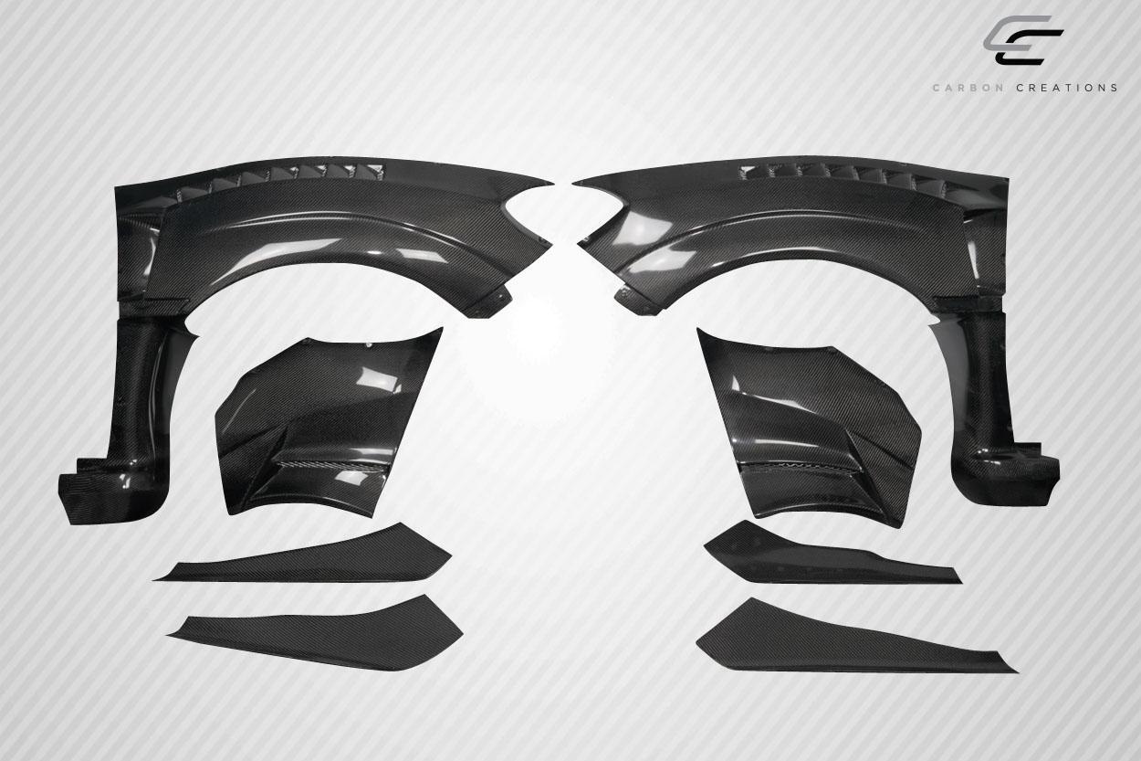 2015-2021 Subaru WRX Carbon Creations VRS Carbon Fiber Fender - Image 2