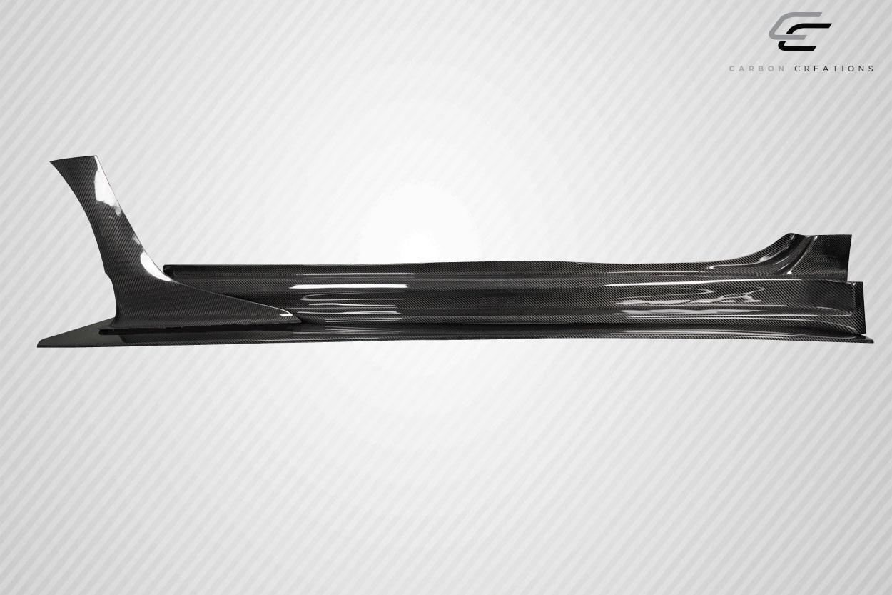 2015-2021 Subaru WRX Carbon Creations VRS Carbon Fiber Side Skirts - Image 2