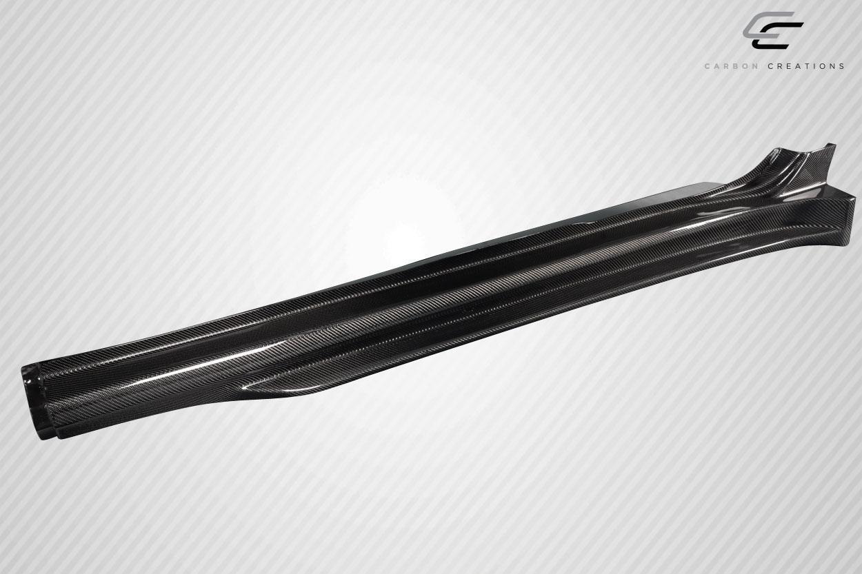 2015-2021 Subaru WRX Carbon Creations VRS Carbon Fiber Side Skirts - Image 6