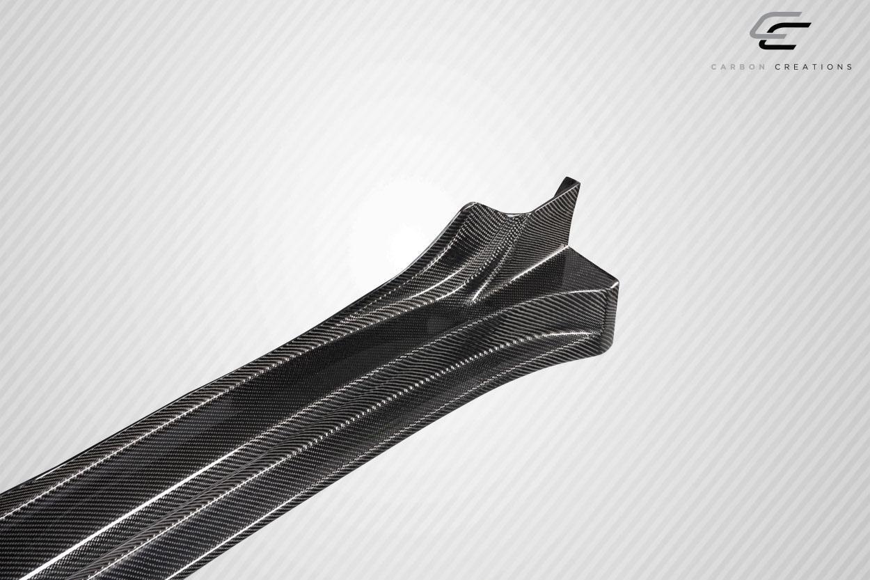 2015-2021 Subaru WRX Carbon Creations VRS Carbon Fiber Side Skirts - Image 7