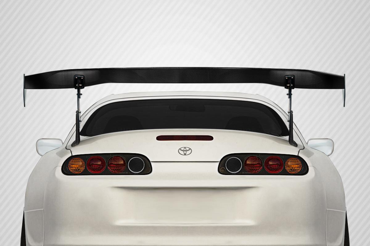 1993-1998 Toyota Supra Carbon Creations Big Boy Carbon Fiber Rear Wing - Image 1