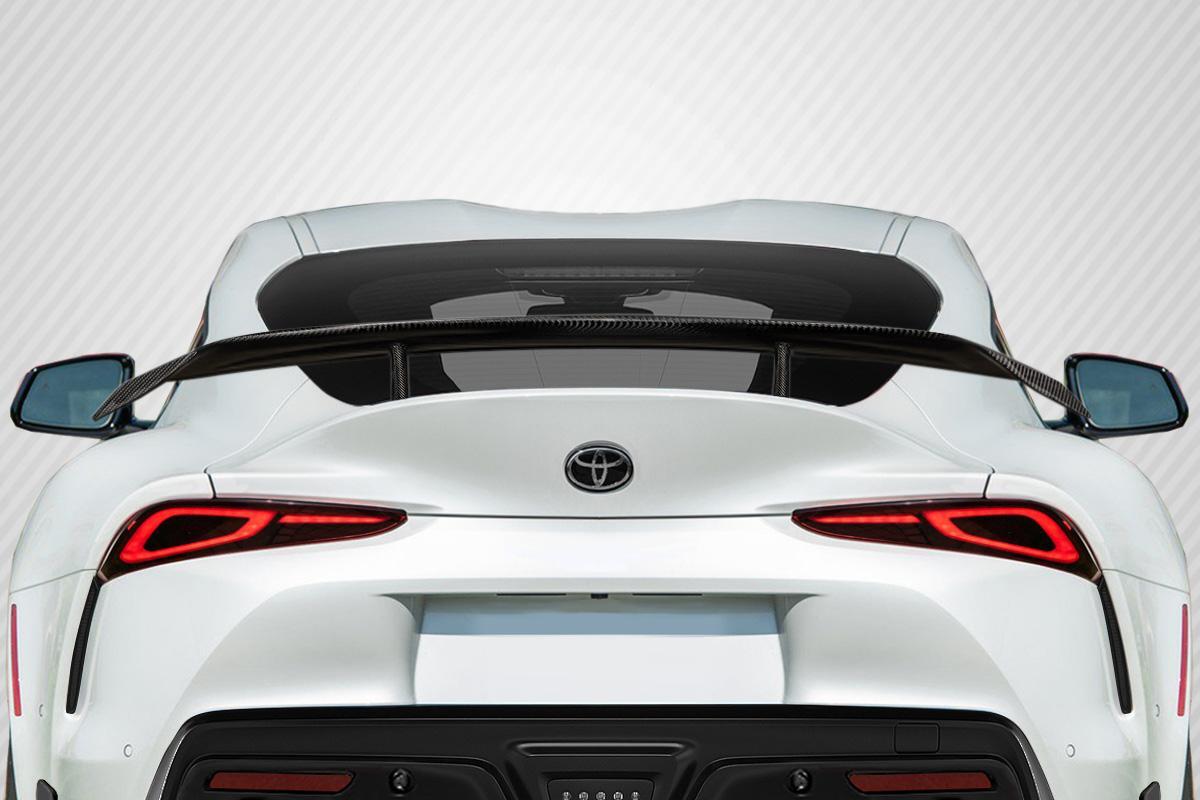 2019-2023 Toyota Supra Carbon Creations AG Design Carbon Fiber Rear Wing - Image 1