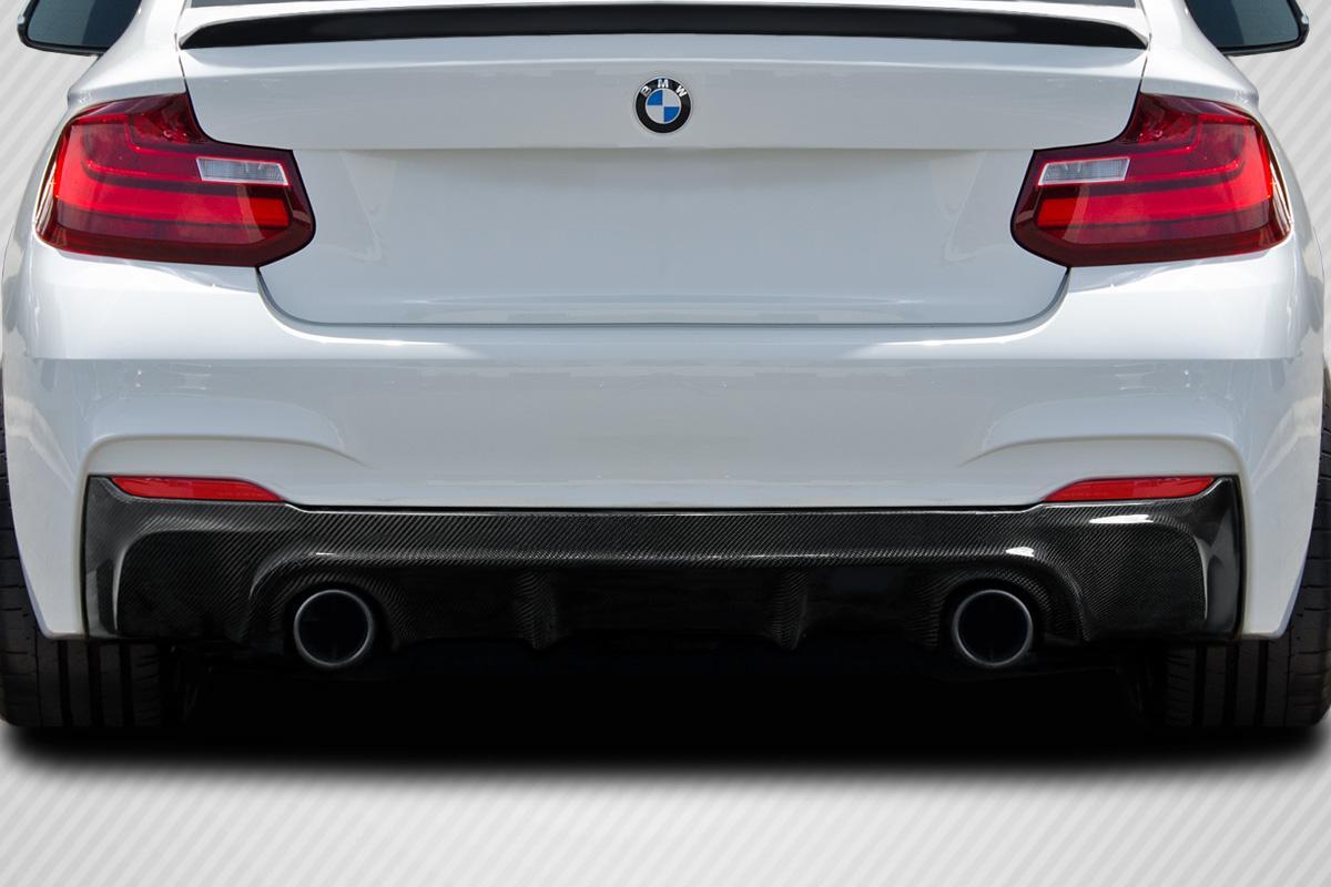 2014-2021 BMW 2 Series Carbon Creations 3DS Carbon Fiber Rear Lip - Image 1