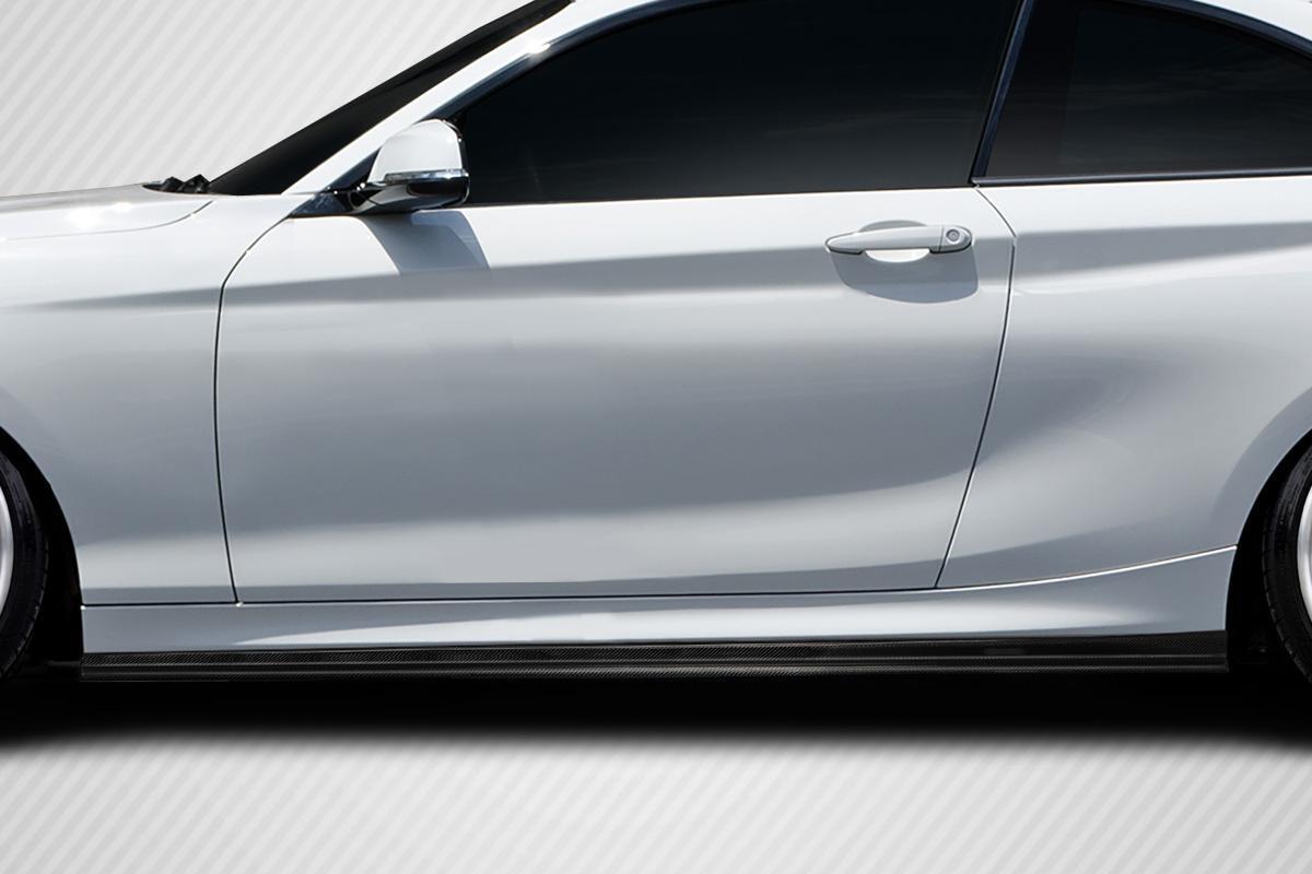 2014-2021 BMW 2 Series Carbon Creations 3DS Carbon Fiber Side Skirts - Image 1