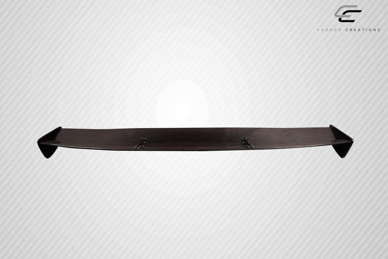 2002-2007 Mitsubishi Lancer Carbon Creations VTX Carbon Fiber Rear Wing - Image 7
