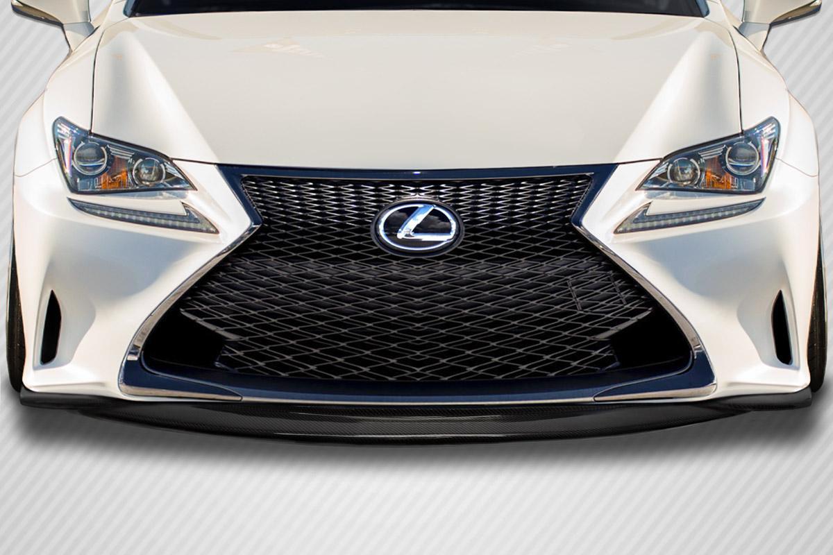 2015-2018 Lexus RC Carbon Creations SBZ Carbon Fiber Front Lip - Image 1