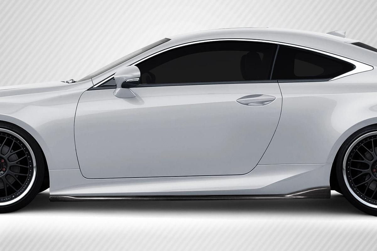 2015-2018 Lexus RC Carbon Creations SBZ Carbon Fiber Side Skirts - Image 1