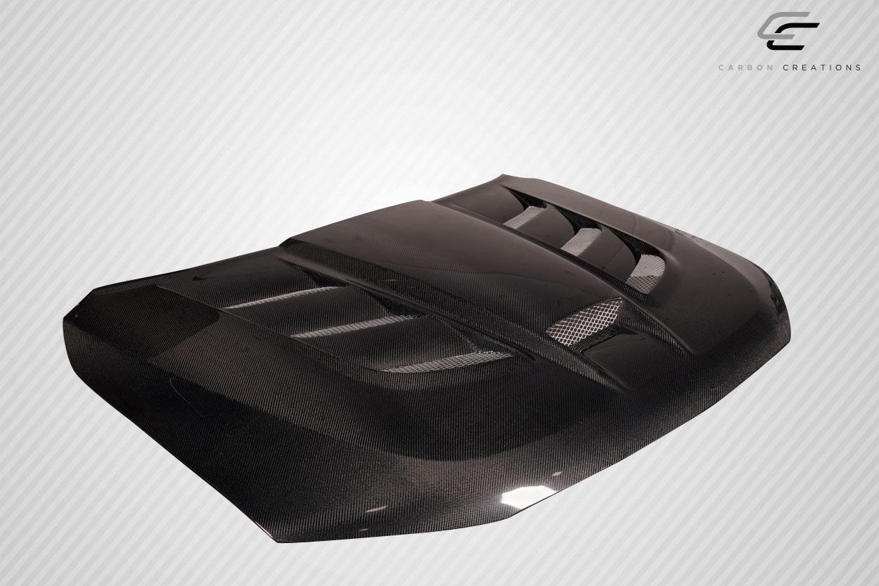2011-2023 Dodge Durango Carbon Creations Viper Carbon Fiber Hood - Image 4