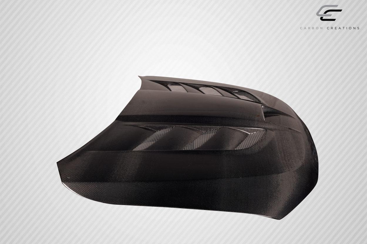 2011-2023 Dodge Durango Carbon Creations Viper Carbon Fiber Hood - Image 5