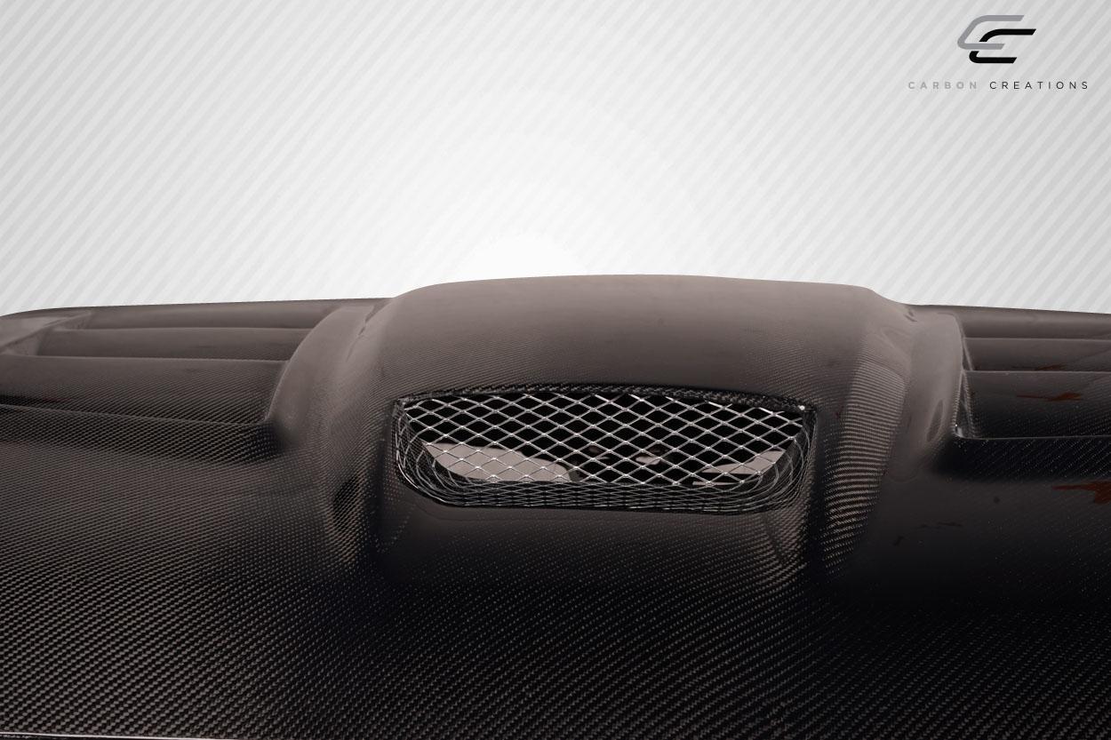 2011-2023 Dodge Durango Carbon Creations Viper Carbon Fiber Hood - Image 9