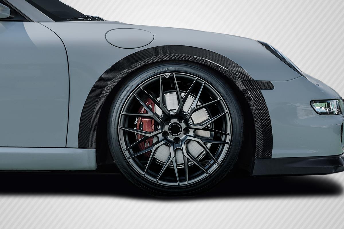 2005-2011 Porsche 997 Carbon Creations GT3 Look Carbon Fiber Fender Flare - Image 1