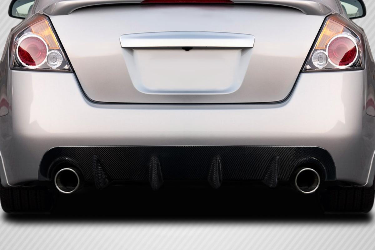 2007-2012 Nissan Altima Carbon Creations AXS Carbon Fiber Rear Lip - Image 1