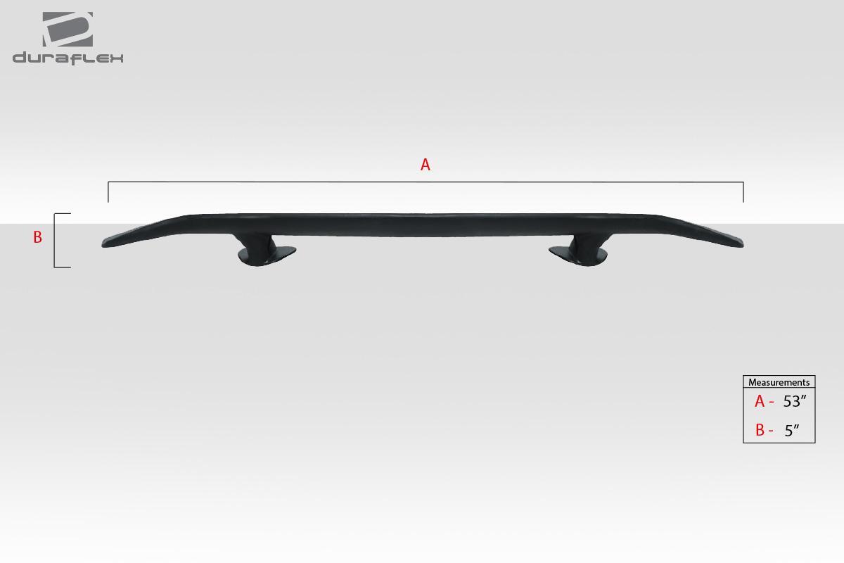 Duraflex K5 Rear Wing - Image 2