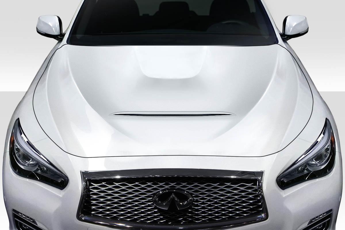 2014-2023 Infiniti Q50 Duraflex GTS Look Hood - Image 1