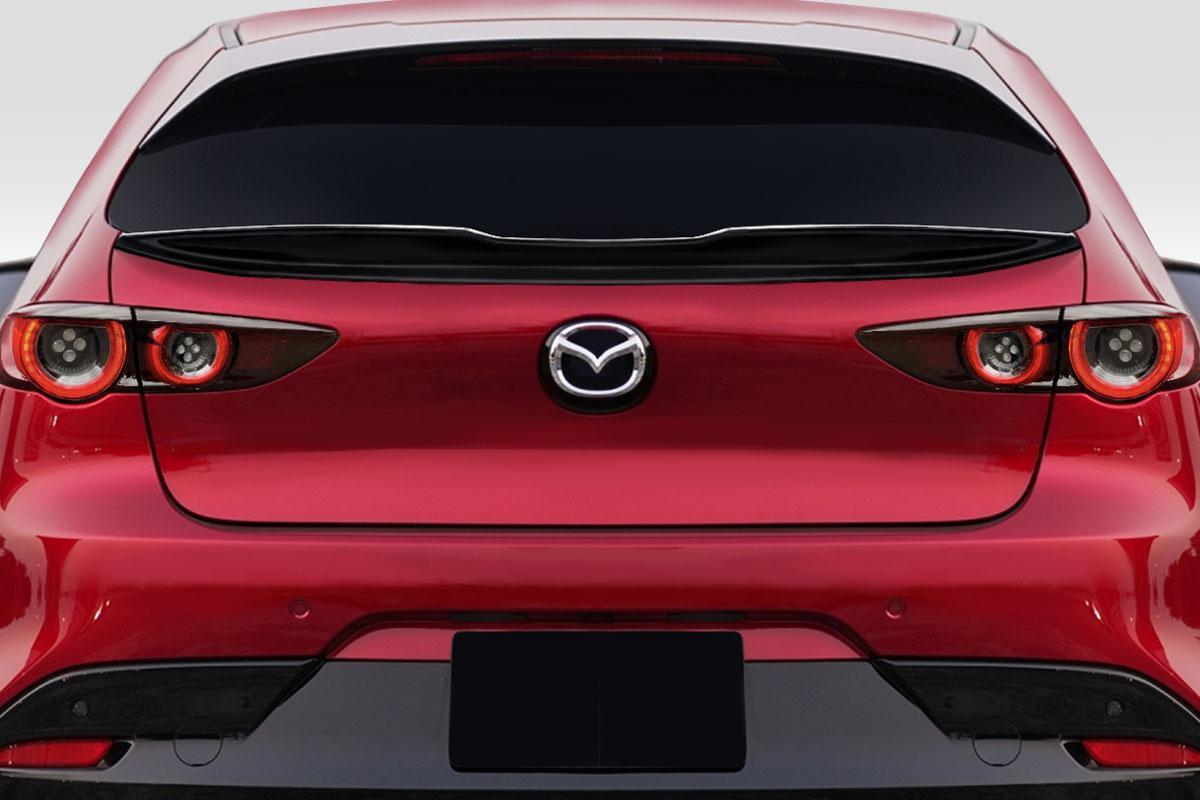 2019-2025 Mazda 3 Duraflex Corke Rear Wing - Image 1