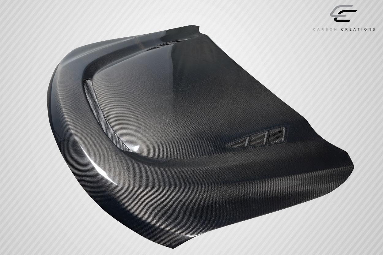 2011-2022 Jeep Grand Cherokee Carbon Creations Delta Carbon Fiber Hood - Image 3