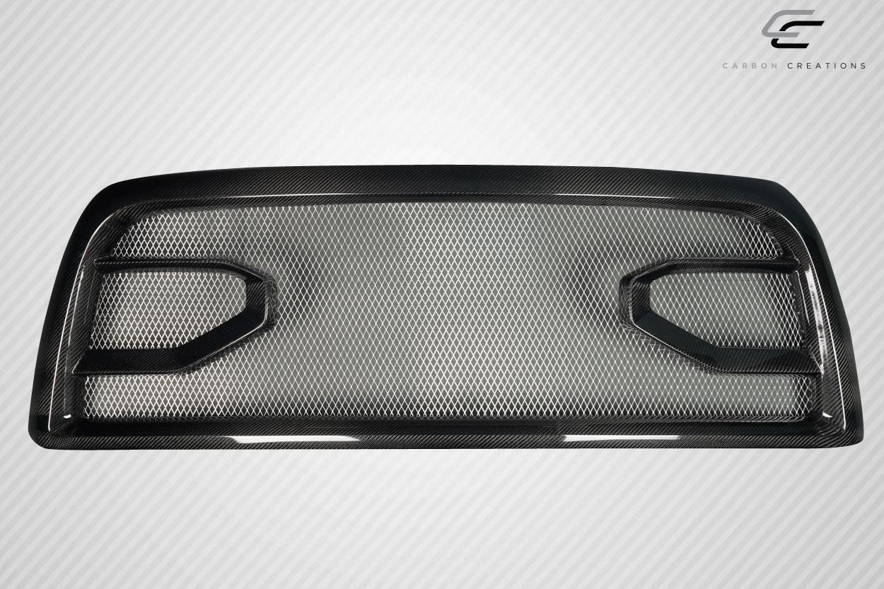 2013-2018 Dodge Ram Carbon Creations Widow Carbon Fiber Grille - Image 2