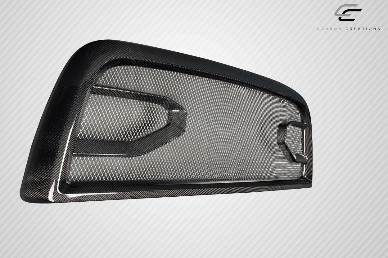 2013-2018 Dodge Ram Carbon Creations Widow Carbon Fiber Grille - Image 3