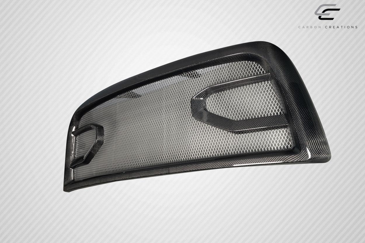 2013-2018 Dodge Ram Carbon Creations Widow Carbon Fiber Grille - Image 4