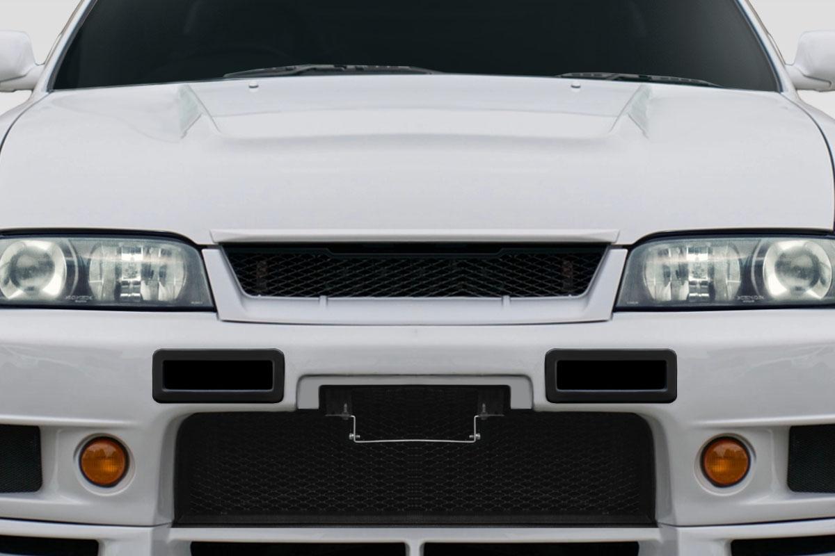 Universal Duraflex R33 Look Front Bumper Air Vent Ducts - 2 Pieces - Image 1