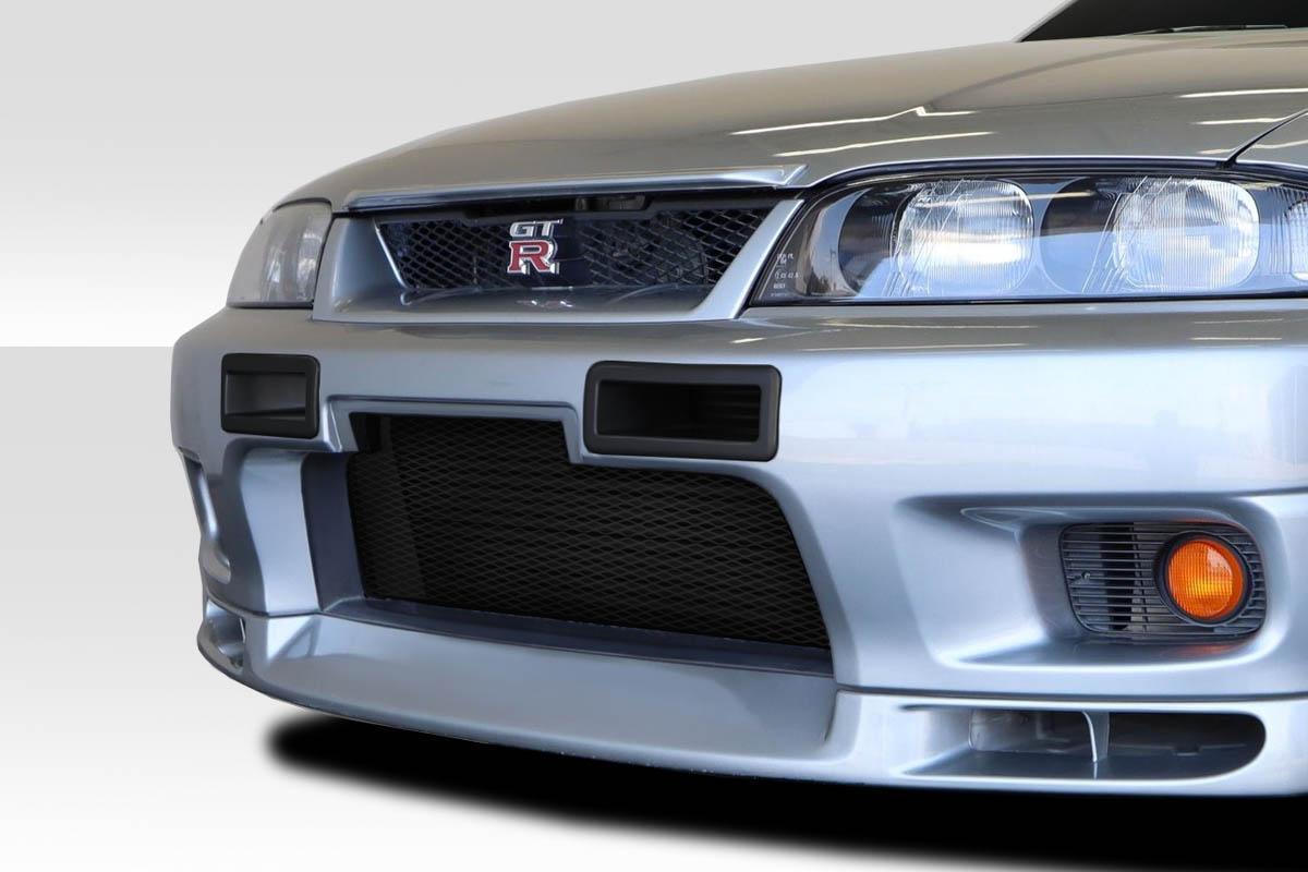Universal Duraflex R33 Look Front Bumper Air  Vent Ducts - 2 Pieces - Image 2