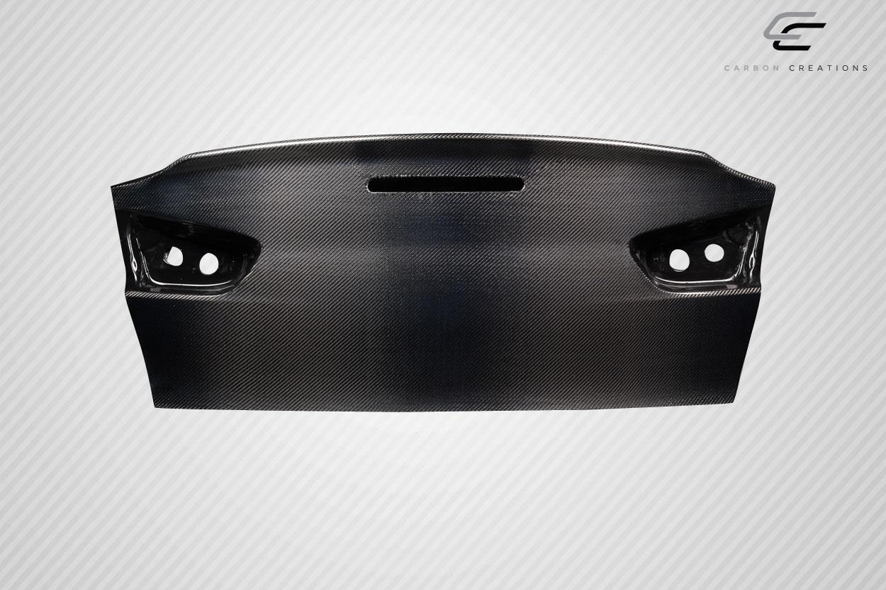 2008-2017 Mitsubishi Lancer Carbon Creations Demon Carbon Fiber Trunk - Image 2