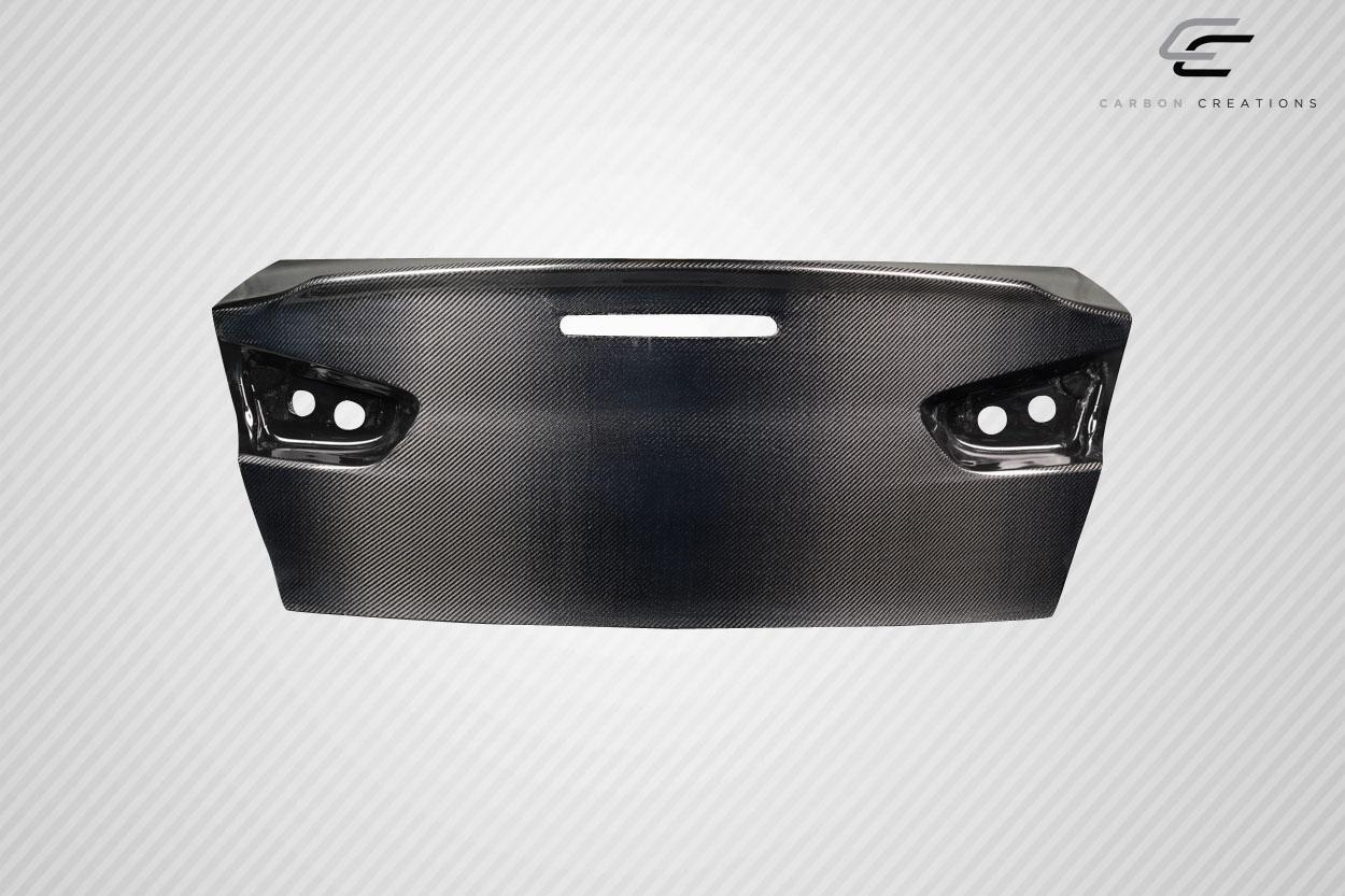 2008-2017 Mitsubishi Lancer Carbon Creations Demon Carbon Fiber Trunk - Image 3