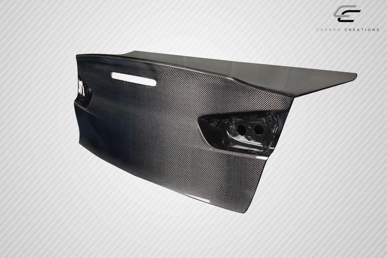 2008-2017 Mitsubishi Lancer Carbon Creations Demon Carbon Fiber Trunk - Image 4