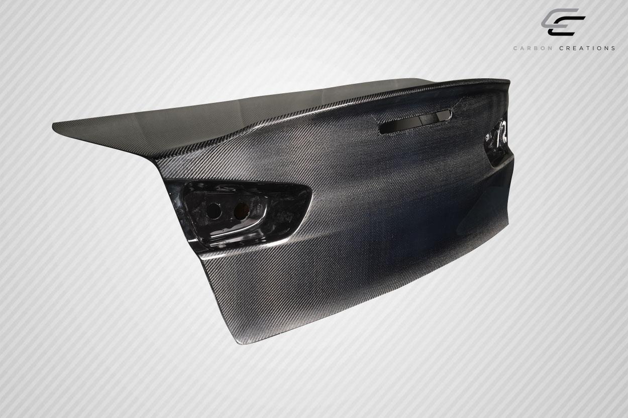 2008-2017 Mitsubishi Lancer Carbon Creations Demon Carbon Fiber Trunk - Image 5