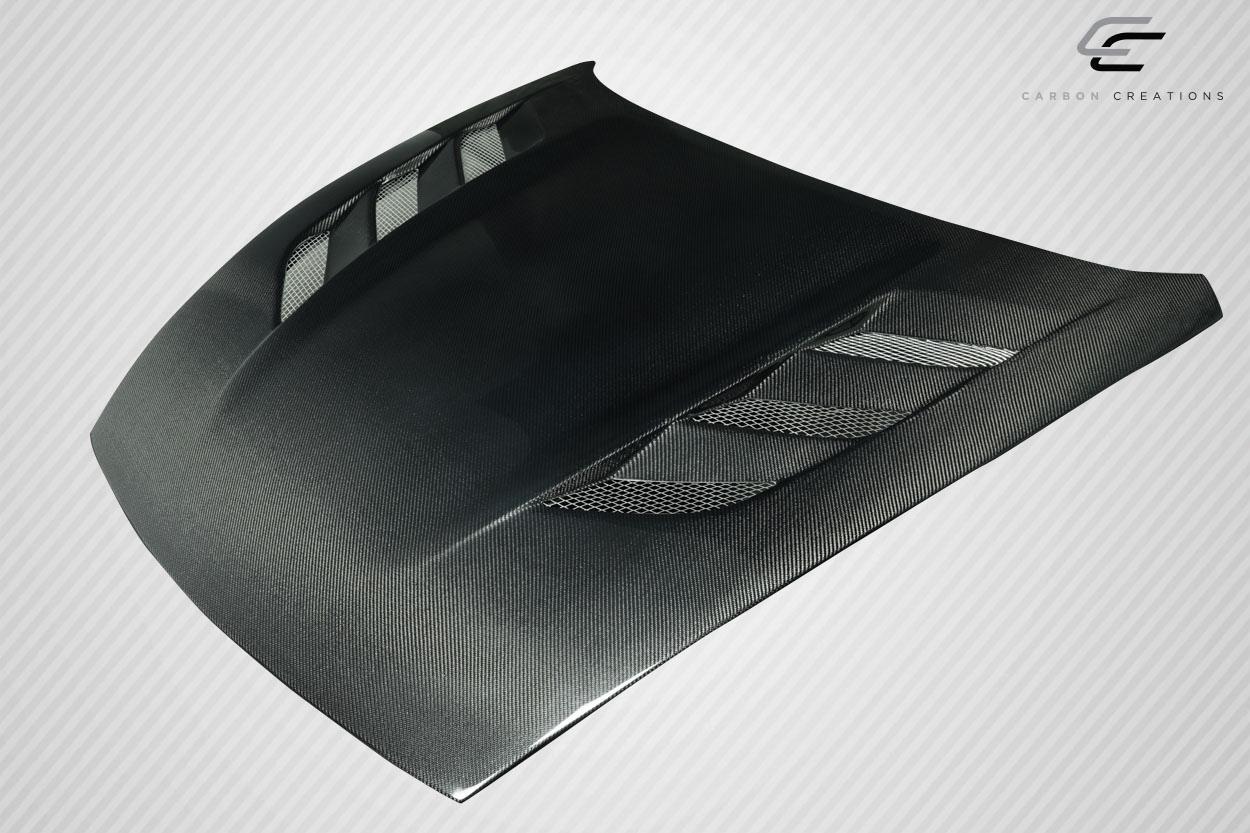 2009-2020 Nissan 370Z Carbon Creations R Concept Carbon Fiber Hood - Image 3