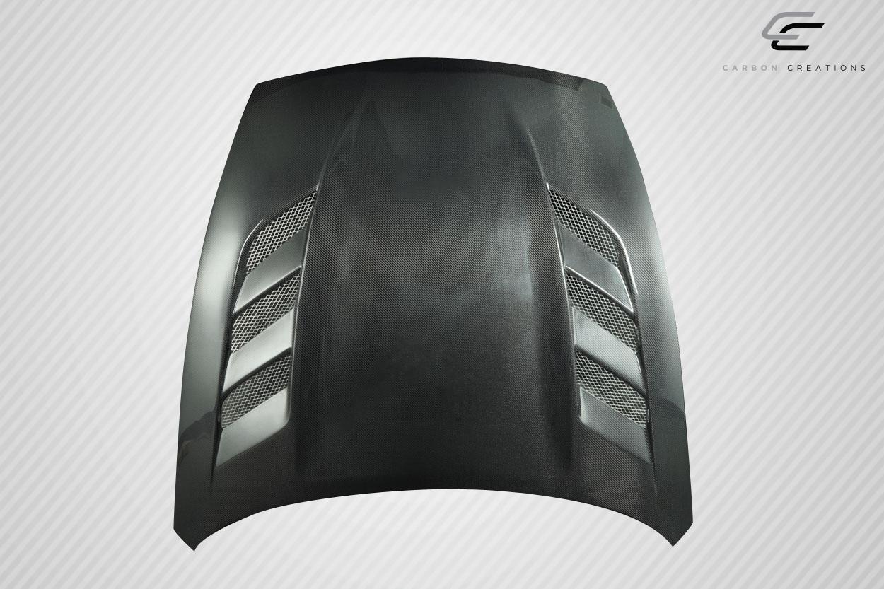 2009-2020 Nissan 370Z Carbon Creations R Concept Carbon Fiber Hood - Image 5
