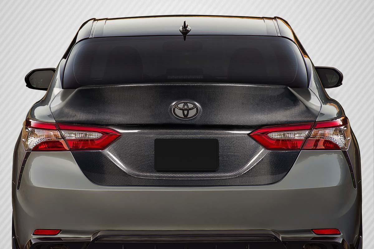 2018-2024 Toyota Camry Carbon Creations Velocity Carbon Fiber Trunk - Image 1