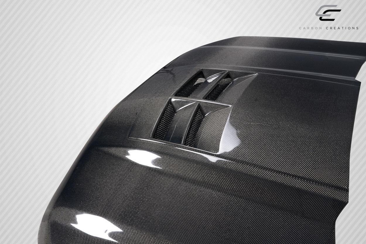 2019-2023 Chevrolet Silverado Carbon Creations ZL1 Carbon Fiber Hood - Image 5