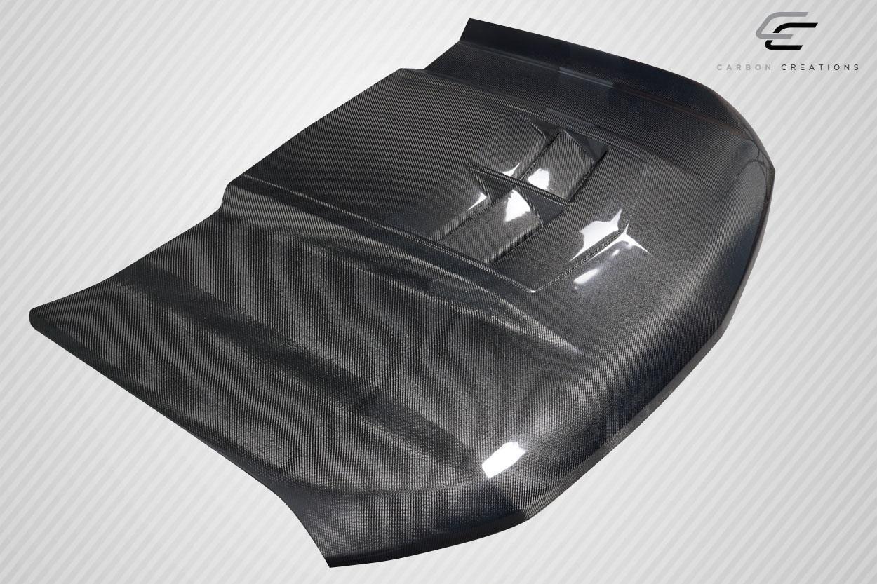 2019-2023 Chevrolet Silverado Carbon Creations ZL1 Carbon Fiber Hood - Image 6