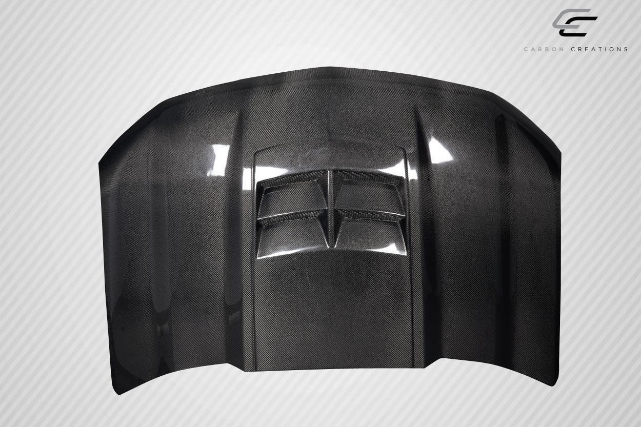 2019-2023 Chevrolet Silverado Carbon Creations ZL1 Carbon Fiber Hood - Image 7