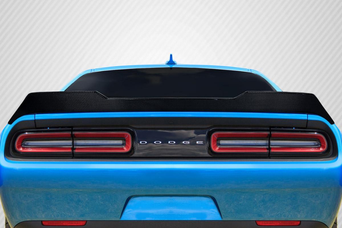2008-2023 Dodge Challenger Carbon Creations Strata Carbon Fiber Rear Wing - Image 1