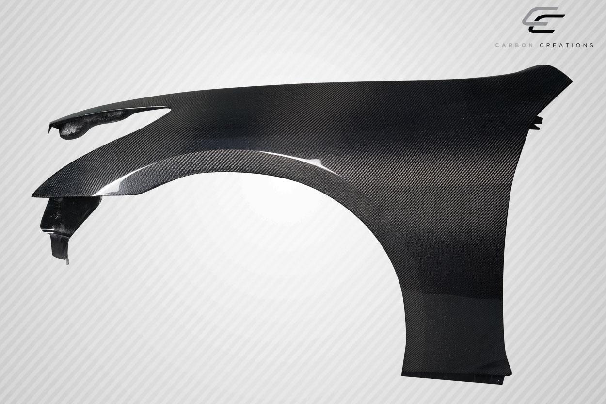 2007-2015 Infiniti G Sedan Carbon Creations OEM Look Carbon Fiber Fender - Image 2