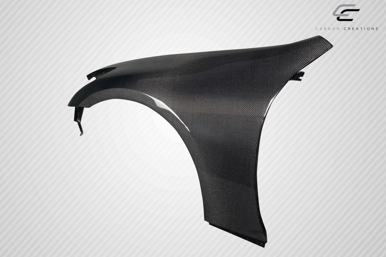 2007-2015 Infiniti G Sedan Carbon Creations OEM Look Carbon Fiber Fender - Image 3