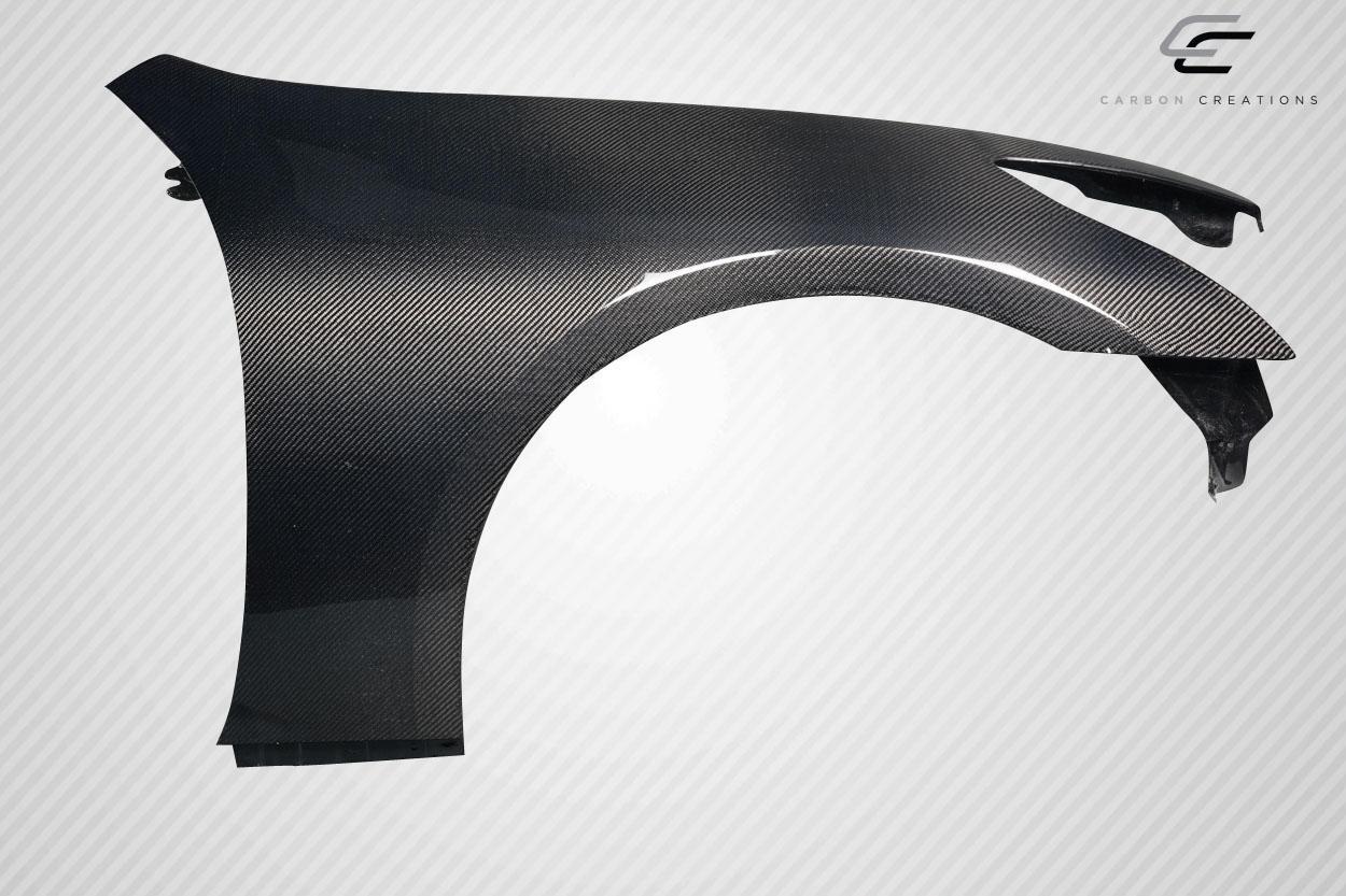2007-2015 Infiniti G Sedan Carbon Creations OEM Look Carbon Fiber Fender - Image 5
