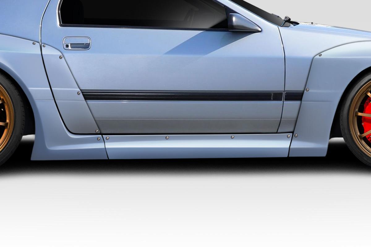 1985-1992 Mazda RX7 Duraflex Phoenix Fire Side Skirts - Image 1