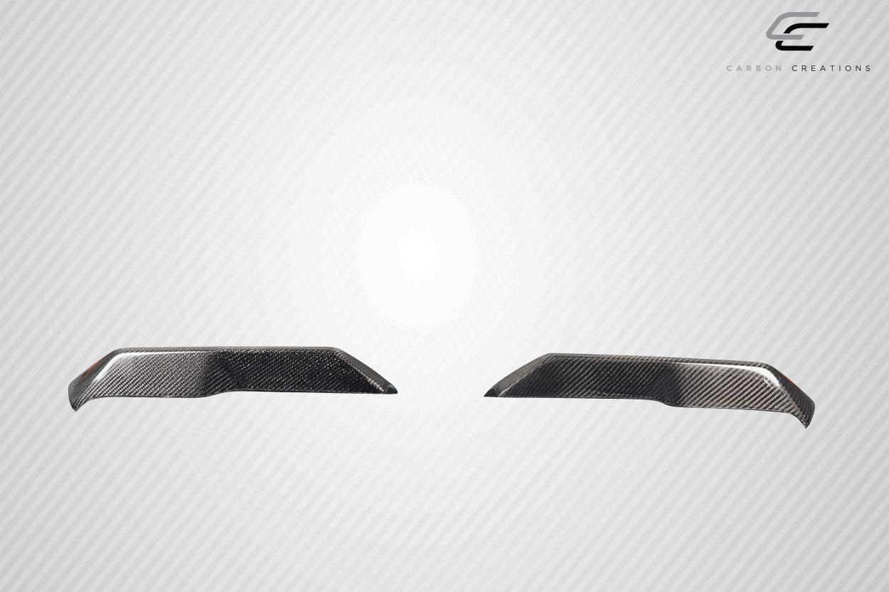 2019-2025 Chevrolet Silverado Carbon Creations Street Runner Carbon Fiber Rear Wing - Image 3