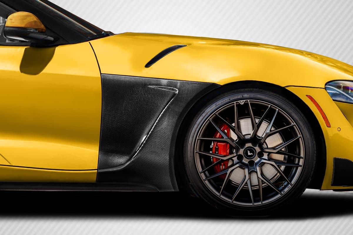 2020-2025 Toyota Supra Carbon Creations Apex Carbon Fiber Fender - Image 1