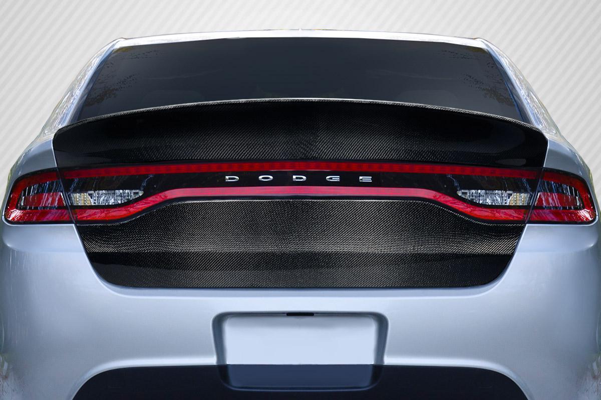 2013-2016 Dodge Dart Carbon Creations HiTide Carbon Fiber Trunk - Image 1