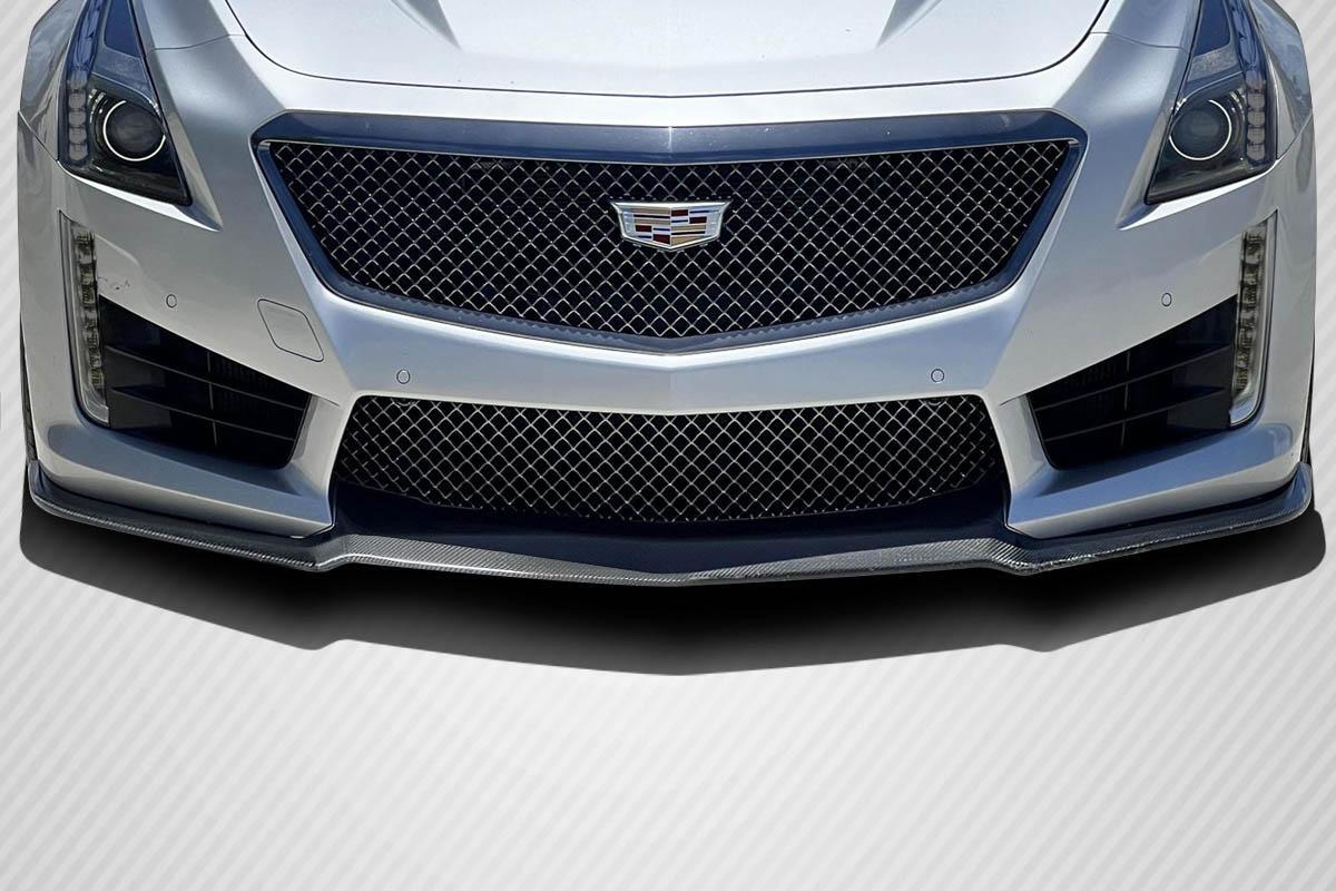 2016-2019 Cadillac CTS-V Carbon Creations Alpha Carbon Fiber Front Lip - Image 1