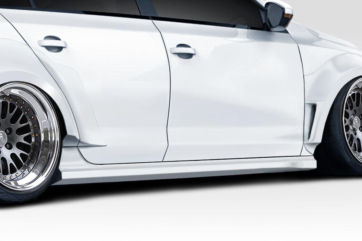 2011-2018 Volkswagen Jetta Duraflex Blaze Side Skirts - Image 3
