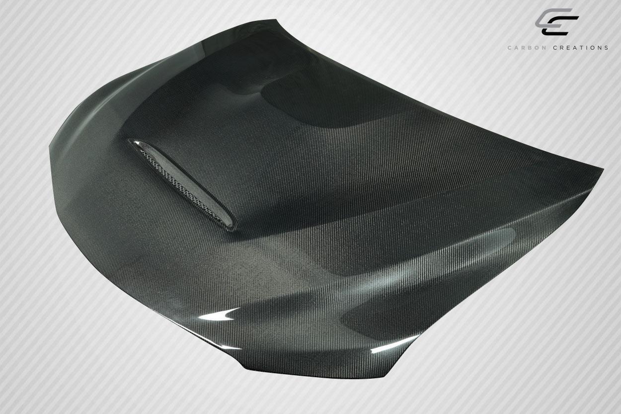 2018-2024 Toyota Camry Carbon Creations GTS Look Carbon Fiber Hood - Image 3