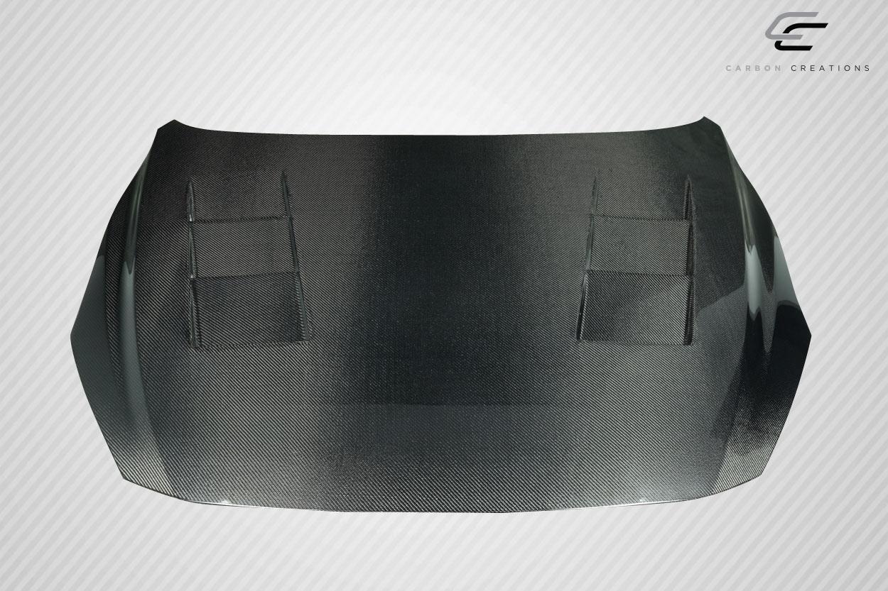 2014-2018 Mazda 3 Carbon Creations Velocity Carbon Fiber Hood - Image 2