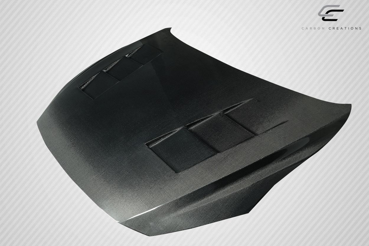 2014-2018 Mazda 3 Carbon Creations Velocity Carbon Fiber Hood - Image 3