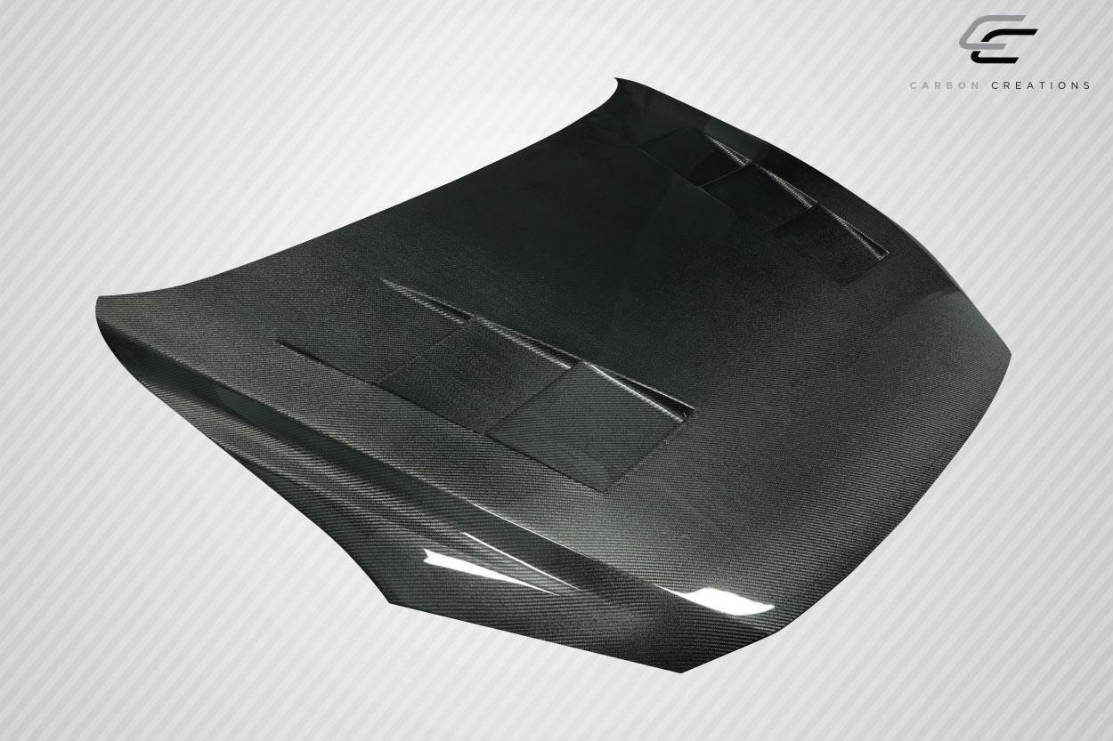 2014-2018 Mazda 3 Carbon Creations Velocity Carbon Fiber Hood - Image 4