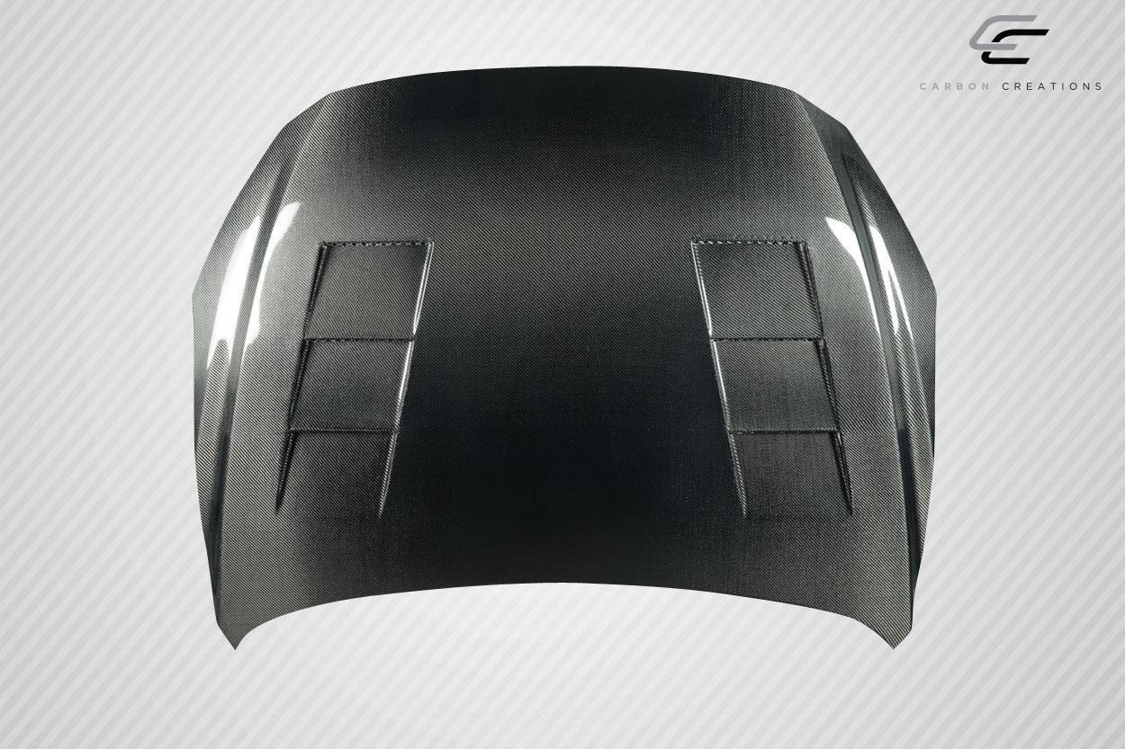 2014-2018 Mazda 3 Carbon Creations Velocity Carbon Fiber Hood - Image 5